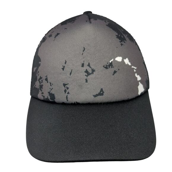 Surfware Hawaiian Classics Snapback Trucker Hat Black OS Adjustable Mesh Back - Picture 1 of 8